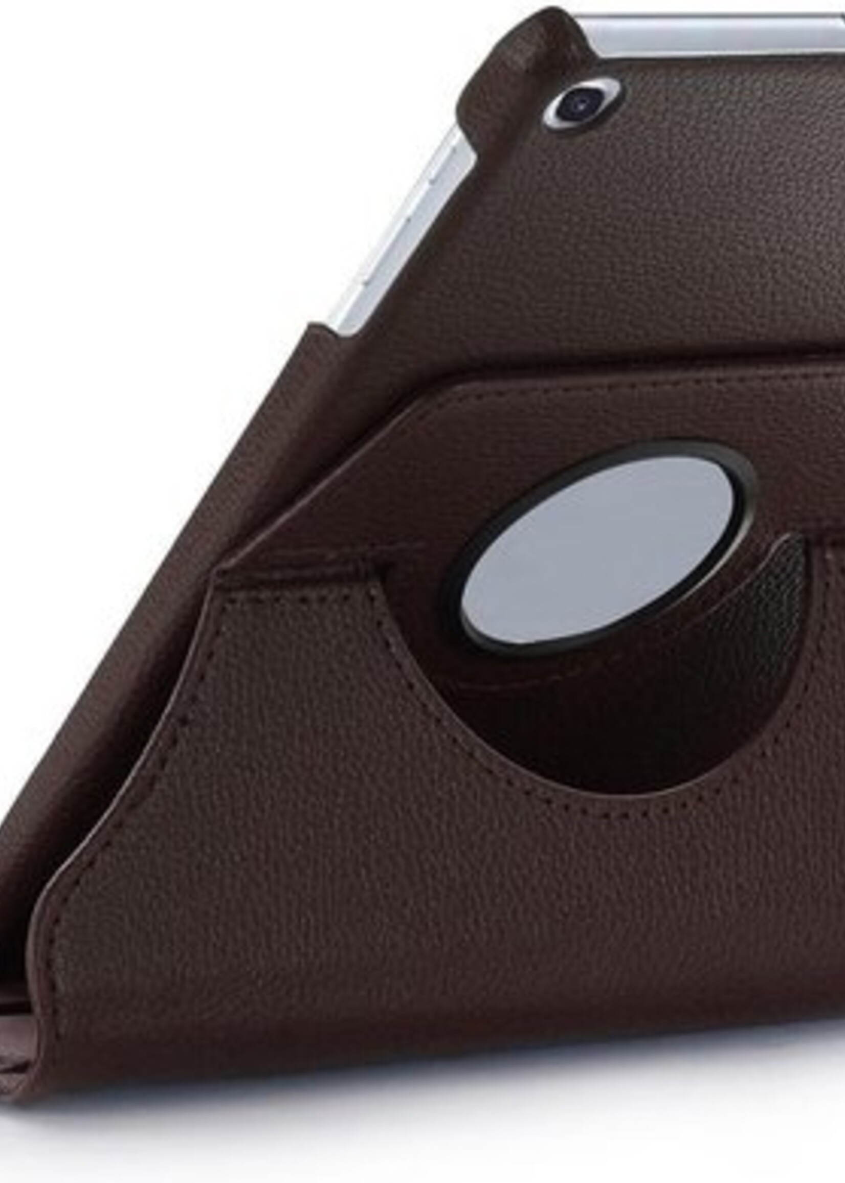 BTH Hoes Geschikt voor Samsung Galaxy Tab A 10.1 2019 Hoes Case 360 Draaibare Hoes Cover - Hoesje Geschikt voor Samsung Tab A 10.1 2019 Hoesje Draaibaar - Bruin