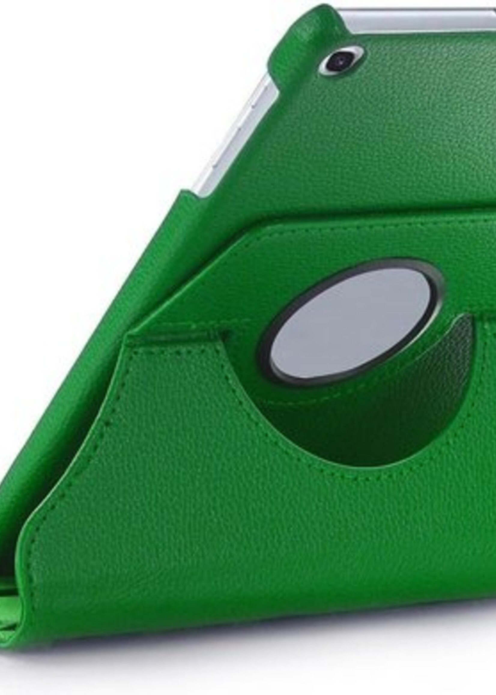 BTH Hoes Geschikt voor Samsung Galaxy Tab A 10.1 2019 Hoes Case 360 Draaibare Hoes Cover - Hoesje Geschikt voor Samsung Tab A 10.1 2019 Hoesje Draaibaar - Groen