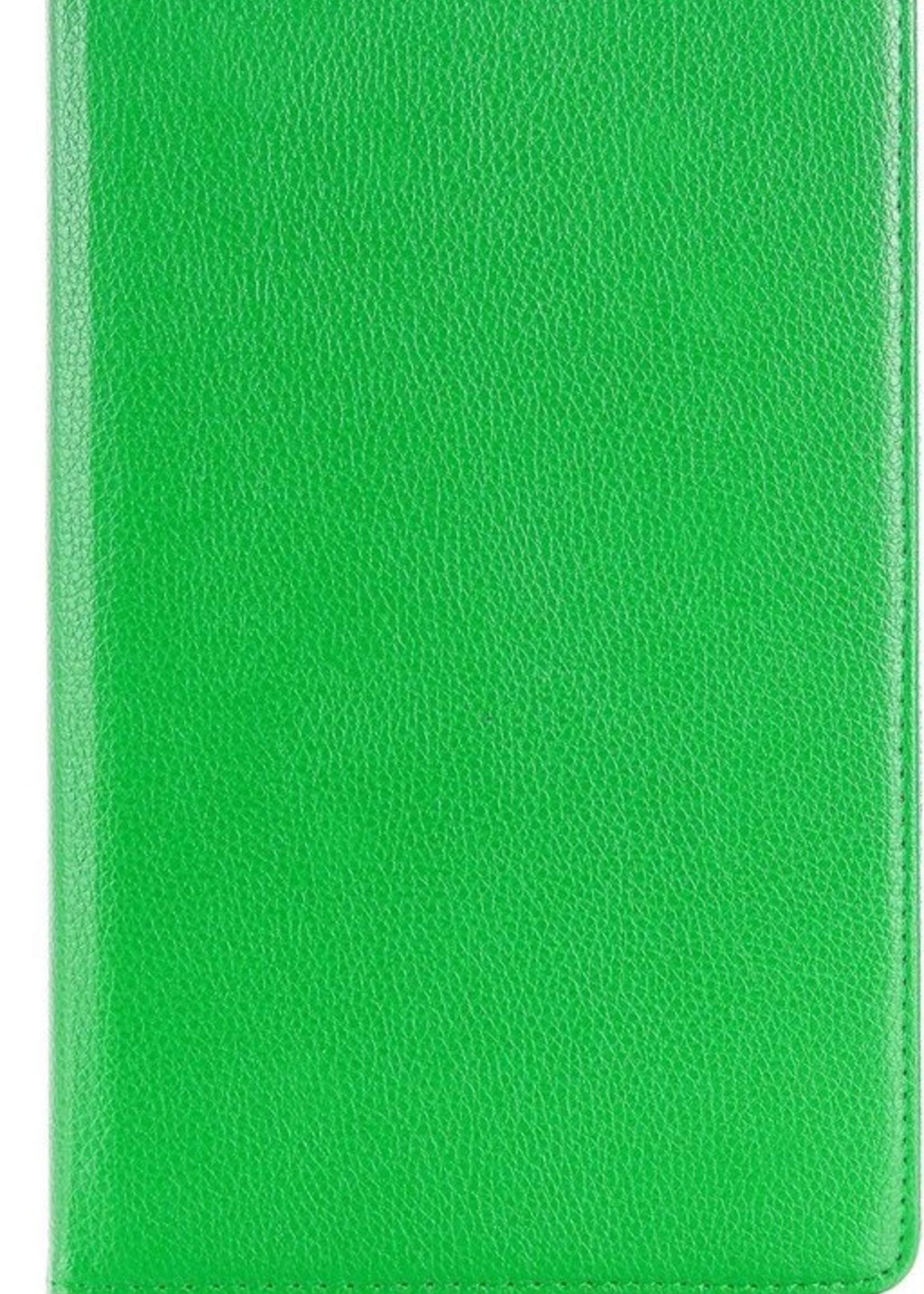 BTH Hoes Geschikt voor Samsung Galaxy Tab A 10.1 2019 Hoes Case 360 Draaibare Hoes Cover - Hoesje Geschikt voor Samsung Tab A 10.1 2019 Hoesje Draaibaar - Groen