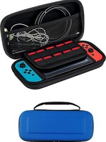 BTH BTH Bescherm Case Hard Cover Hoesje Geschikt voor Nintendo Switch - Blauw