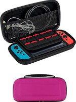 BTH BTH Bescherm Case Hard Cover Hoesje Geschikt voor Nintendo Switch - Roze