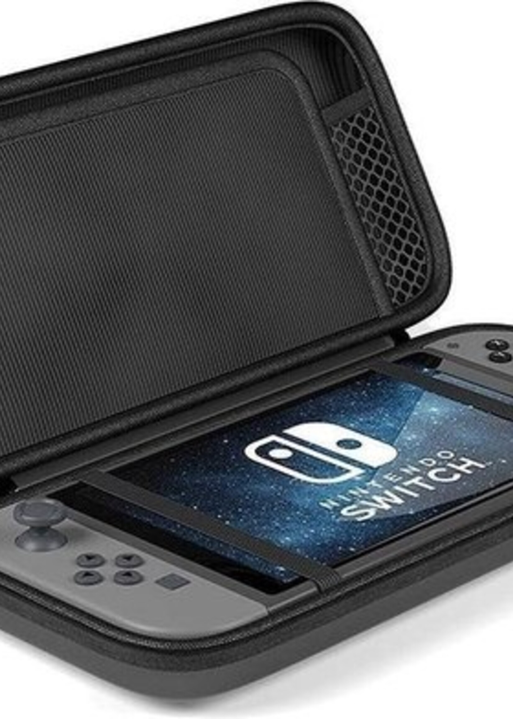 BTH Hoes Geschikt voor Nintendo Switch Case Hard Cover Bescherm Hoesje - Case Geschikt voor Nintendo Switch Hoes - Roze