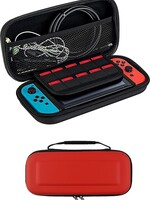 BTH BTH Bescherm Case Hard Cover Hoesje Geschikt voor Nintendo Switch - Rood