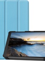 BTH BTH Samsung Galaxy Tab A 8.0 2019 Hoesje Book Case Hoes Cover Licht Blauw
