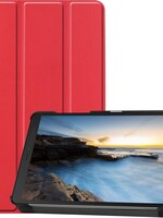 BTH BTH Samsung Galaxy Tab A 8.0 2019 Hoesje Book Case Tablet Hoes Cover Rood