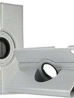 BTH BTH Samsung Galaxy Tab A 10.1 2019 Hoesje Draaibare Hoes 360 Graden Cover Case - Zilver