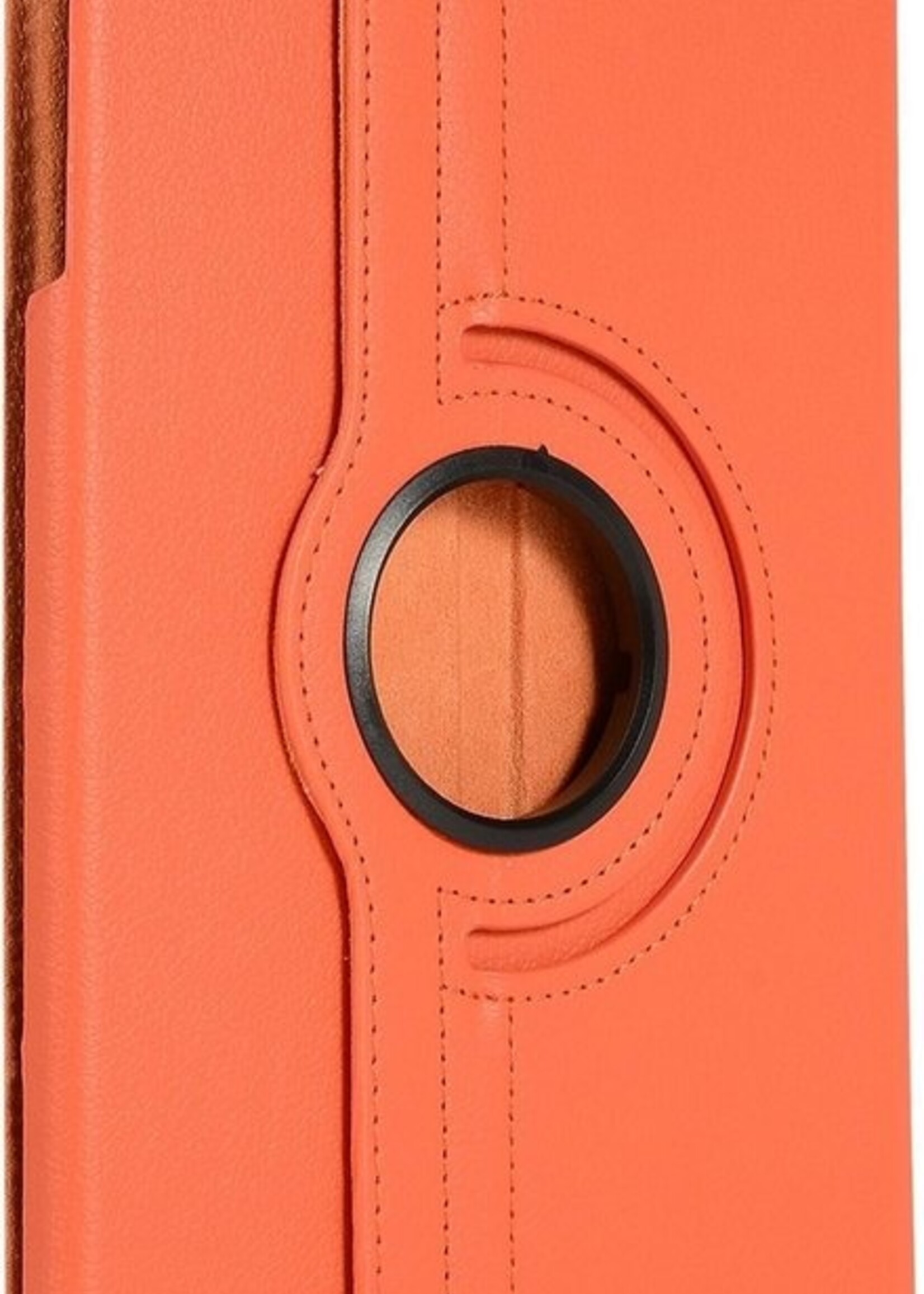 BTH Hoes Geschikt voor Samsung Galaxy Tab A 10.1 2019 Hoes Case 360 Draaibare Hoes Cover - Hoesje Geschikt voor Samsung Tab A 10.1 2019 Hoesje Draaibaar - Oranje