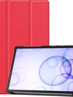 BTH BTH Samsung Galaxy Tab S6 Hoesje Book Case Cover Tablet Hoes - Rood