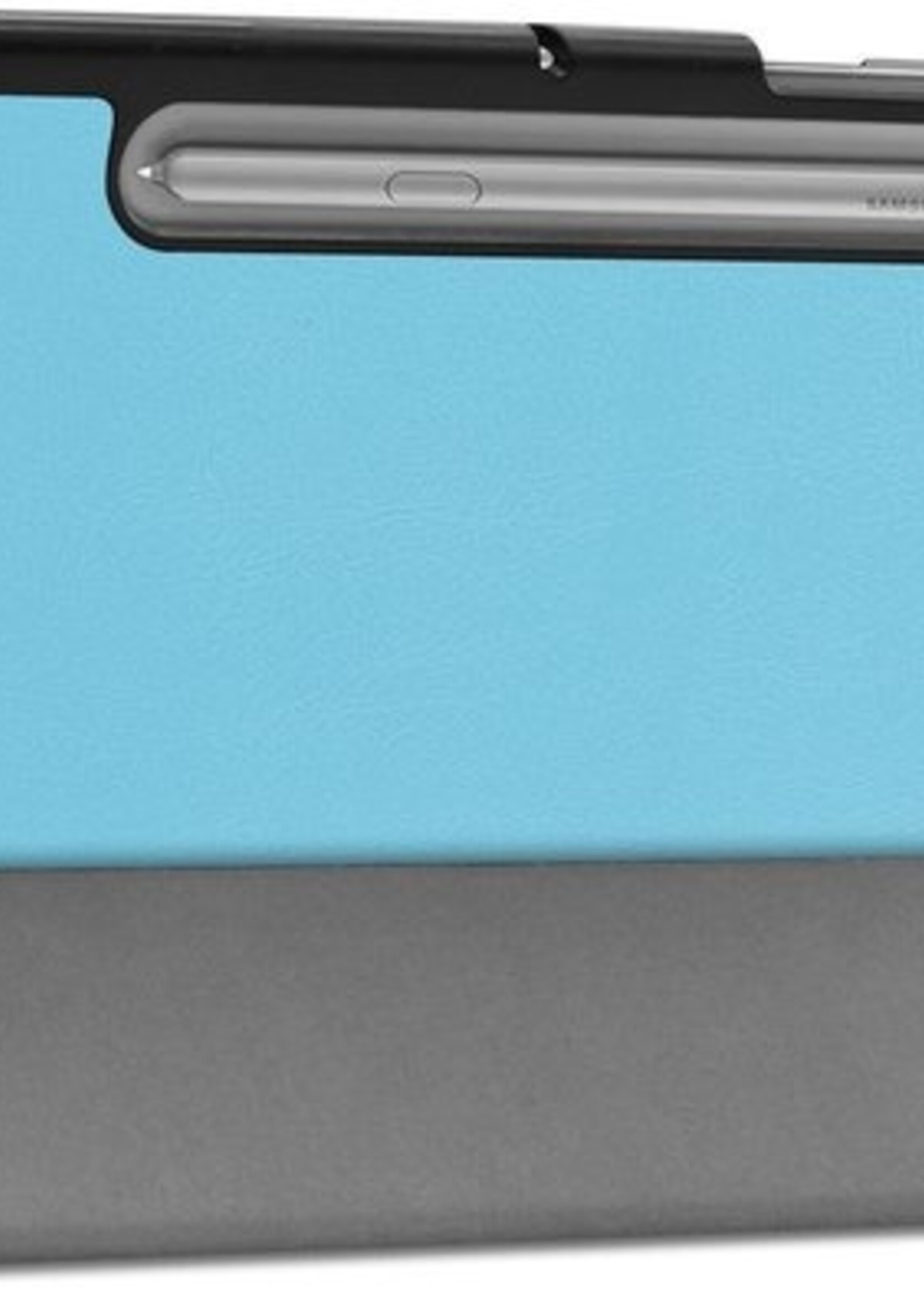 BTH Hoes Geschikt voor Samsung Galaxy Tab S6 Hoes Book Case Hoesje Trifold Cover - Hoesje Geschikt voor Samsung Tab S6 Hoesje Bookcase - Blauw