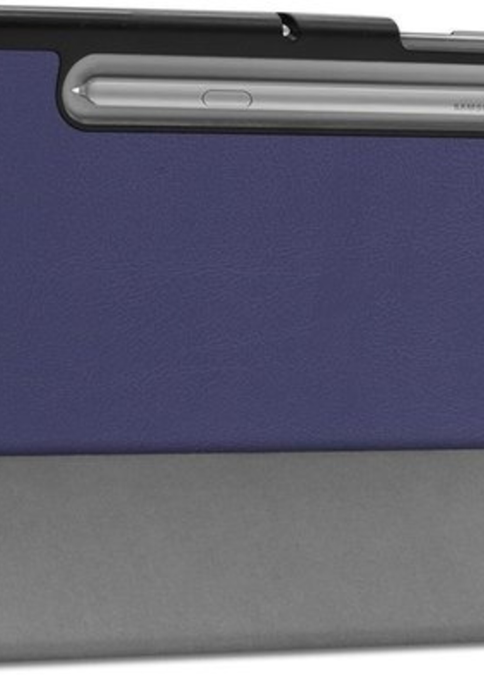BTH Hoes Geschikt voor Samsung Galaxy Tab S6 Hoes Book Case Hoesje Trifold Cover - Hoesje Geschikt voor Samsung Tab S6 Hoesje Bookcase - Blauw