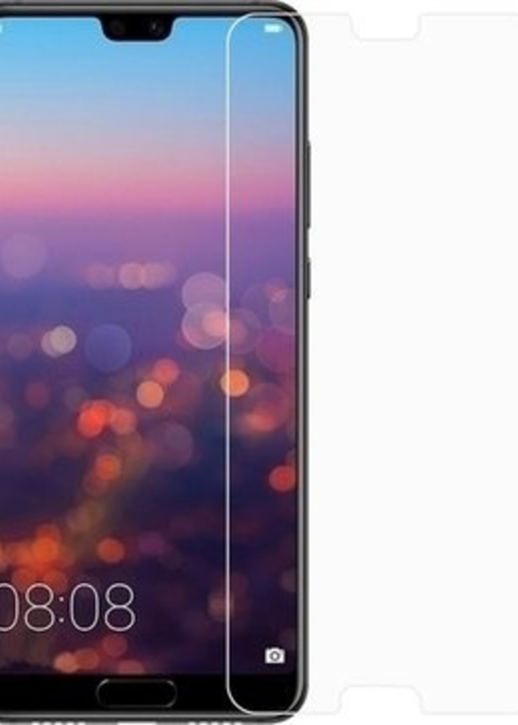 BTH Screenprotector Geschikt voor Huawei P20 Screenprotector Glas Gehard Tempered Glass - Screenprotector Geschikt voor Huawei P20 Screen Protector Screen Cover