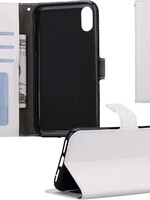 BTH BTH iPhone X Flip Case Cover Flip Hoesje Book Case Hoes – Wit