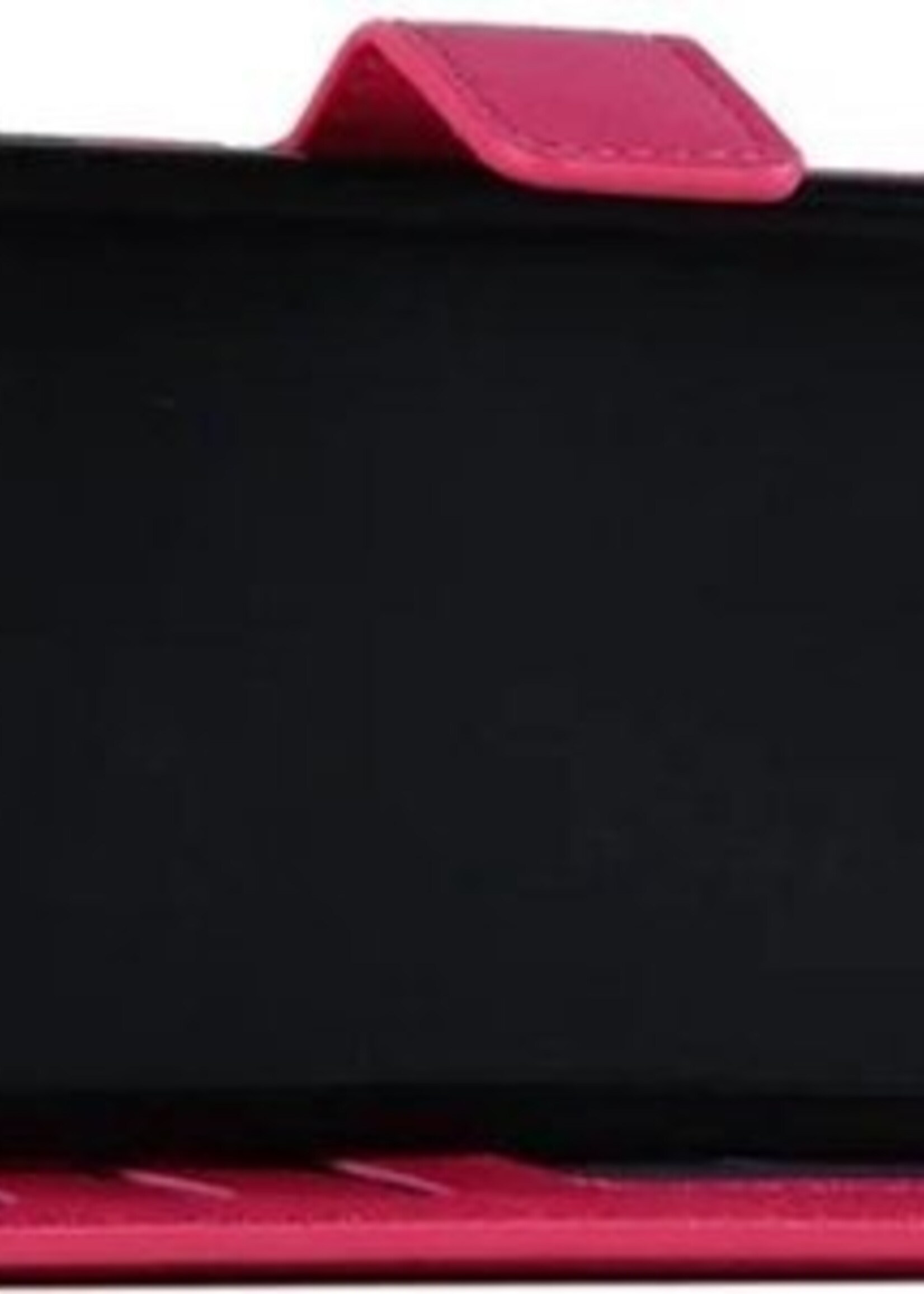 BTH Hoesje Geschikt voor iPhone 7 Hoesje Book Case Hoes Portemonnee Cover Walletcase - Hoes Geschikt voor iPhone 7 Hoes Bookcase Hoesje - Roze