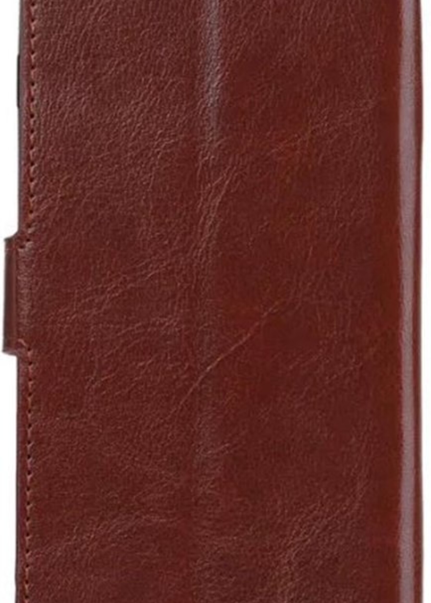 BTH Hoesje Geschikt voor iPhone 7 Hoesje Book Case Hoes Portemonnee Cover Walletcase - Hoes Geschikt voor iPhone 7 Hoes Bookcase Hoesje - Bruin