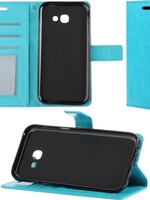 BTH BTH Samsung A5 (2017) Flip Wallet Hoesje Cover Book Case Hoes - Turquoise