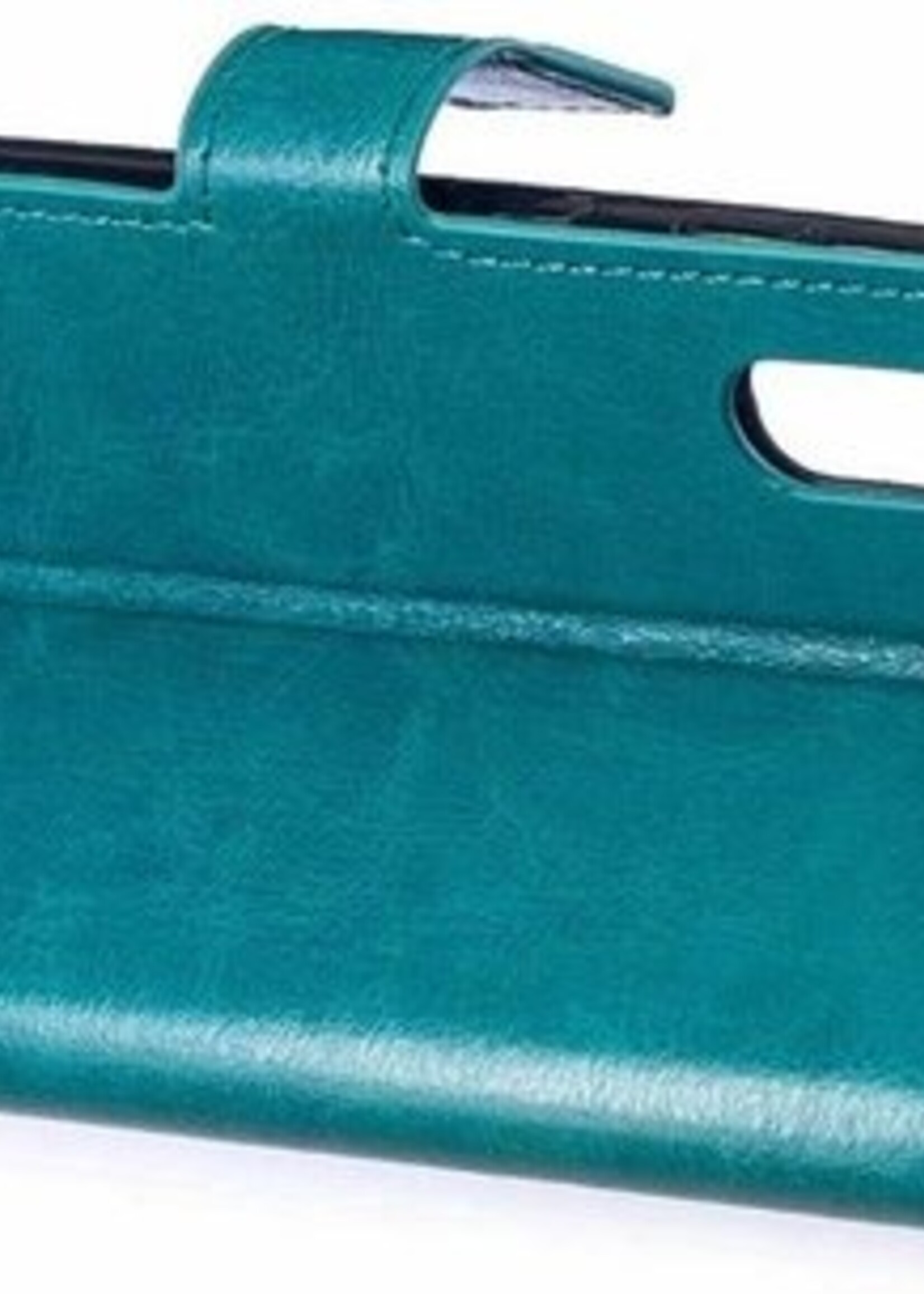 BTH Hoesje Geschikt voor Samsung Galaxy A50 Hoesje Book Case Hoes Portemonnee Cover Walletcase - Hoes Geschikt voor Samsung A50 Hoes Bookcase Hoesje - Turquoise