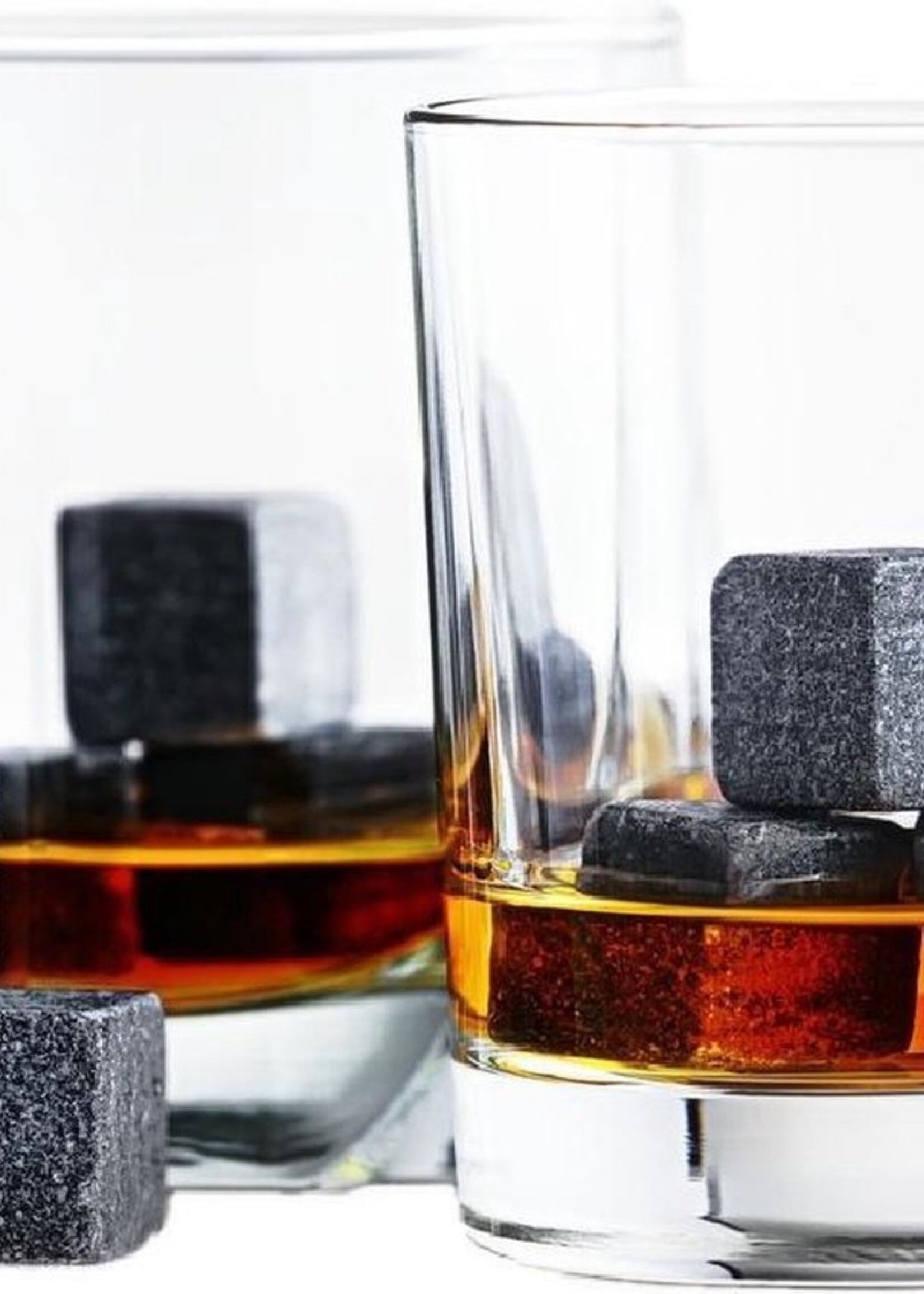 BTH Whiskey Stones Whiskey Stenen Luxe Herbuikbare Ijsblokjes - 9 stuks