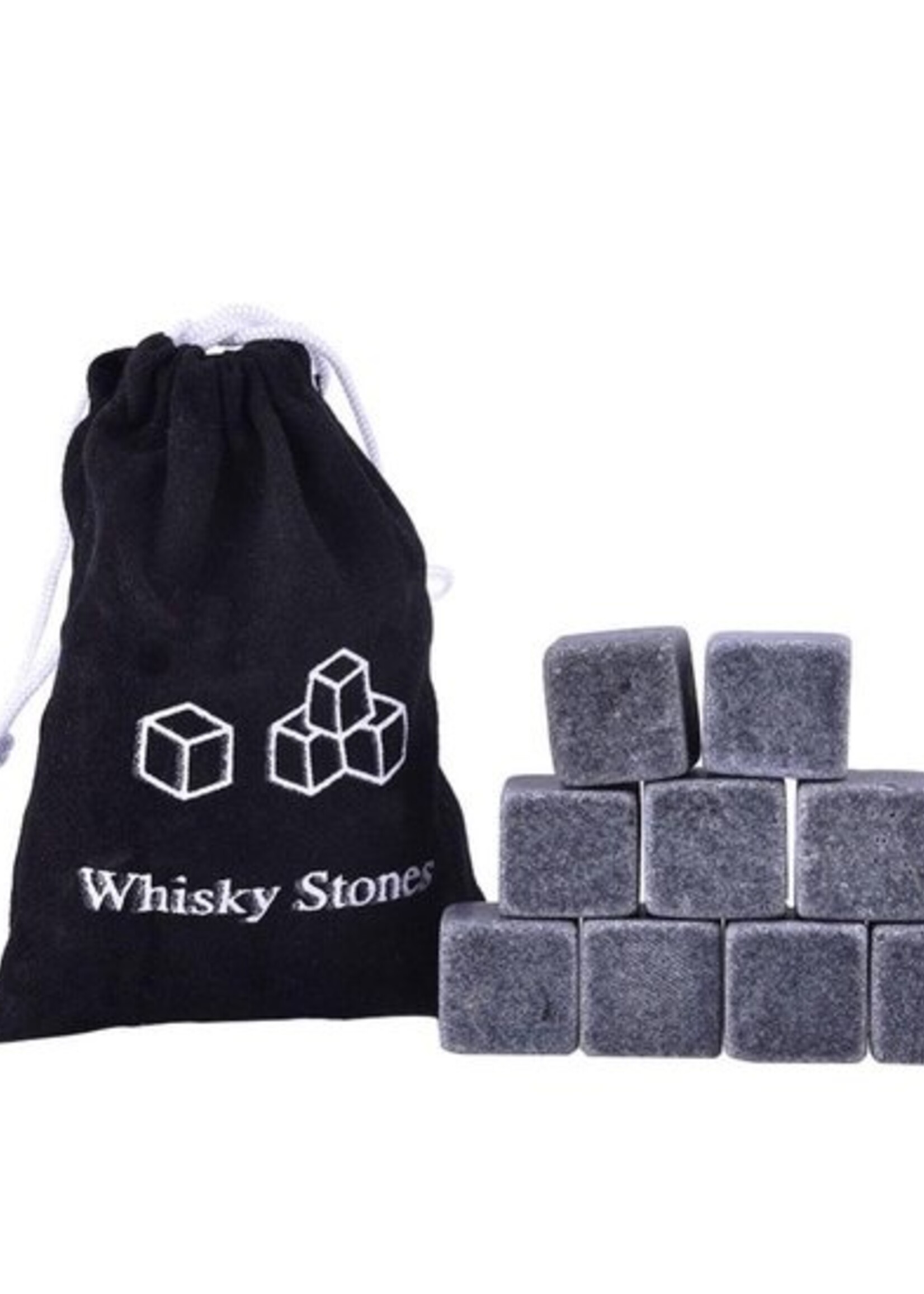 BTH Whiskey Stones Whiskey Stenen Luxe Herbuikbare Ijsblokjes - 9 stuks