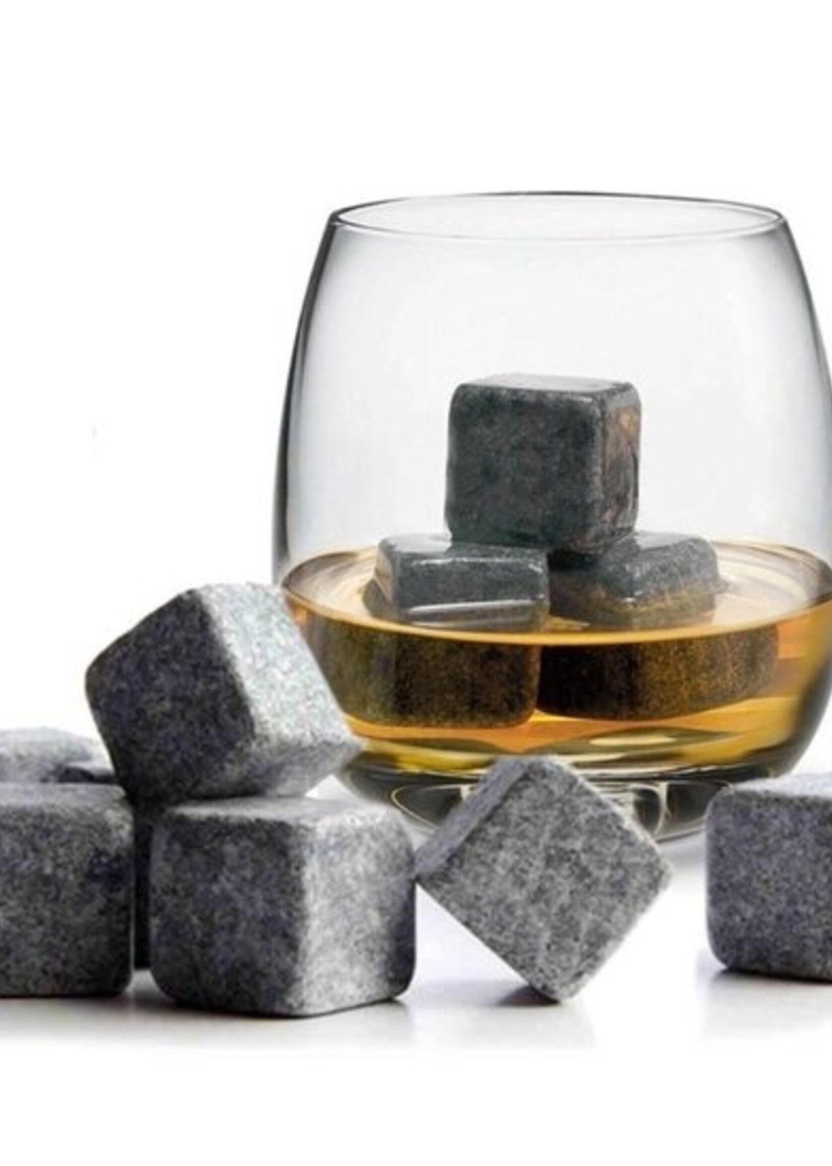 BTH Whiskey Stones Whiskey Stenen Luxe Herbuikbare Ijsblokjes - 9 stuks