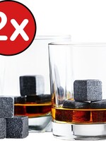 BTH BTH Whiskey Stones Whiskey Stenen Whisky Herbuikbare ijsblokjes - 18 stuks