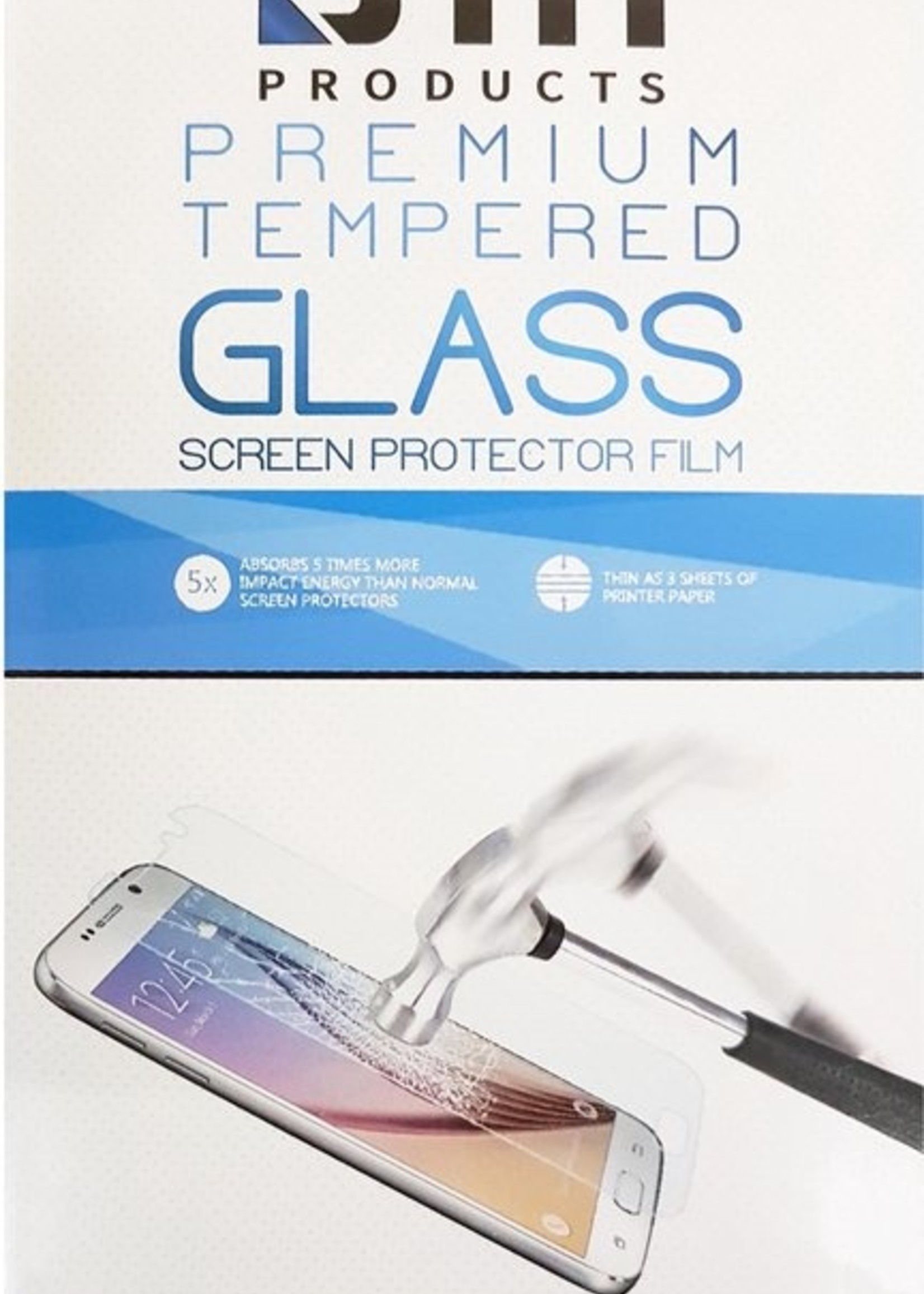 BTH Screenprotector Geschikt voor iPhone 5 SE Screenprotector Glas Gehard Tempered Glass - Screenprotector Geschikt voor iPhone 5 SE Screen Protector Screen Cover