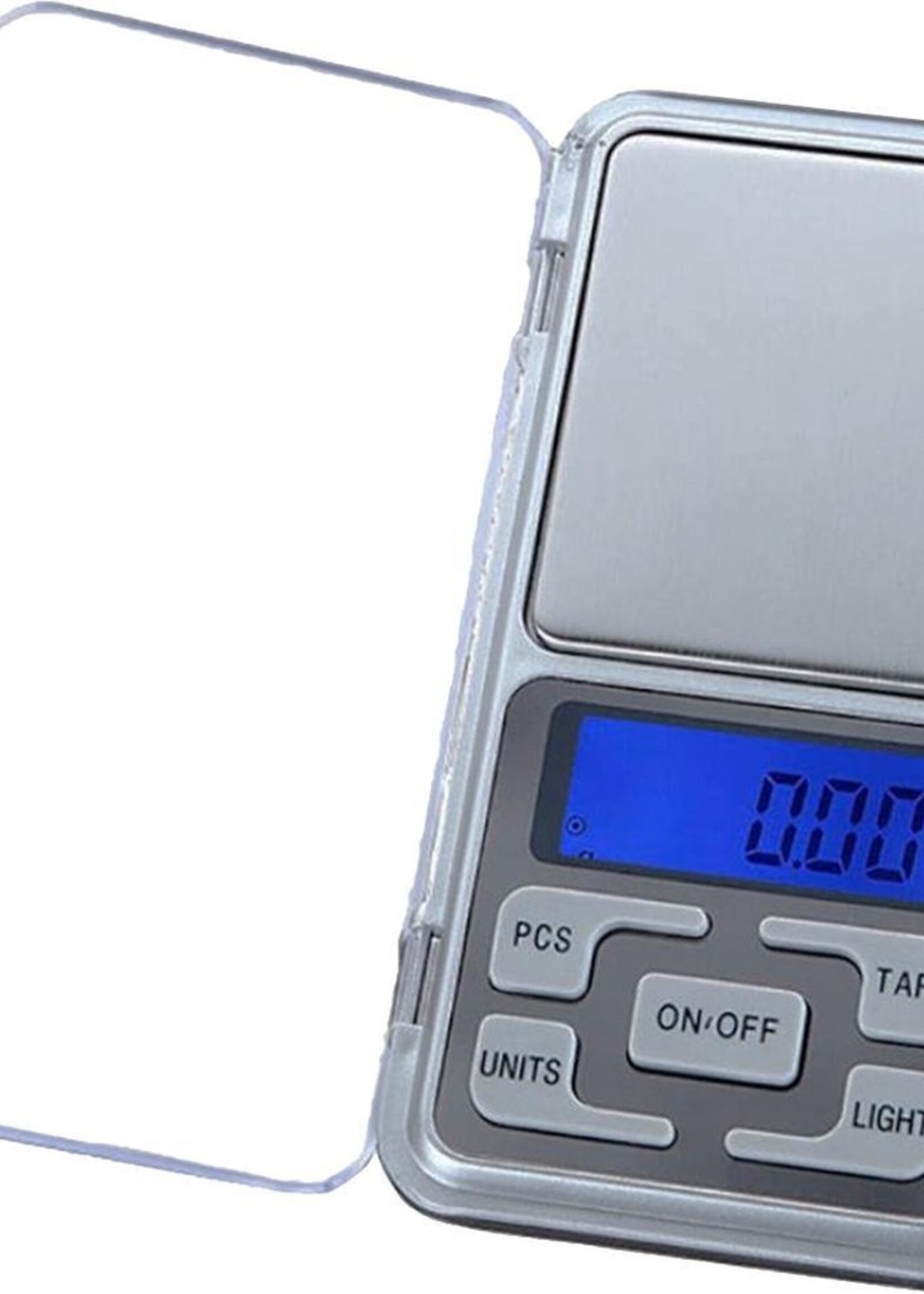BTH Digitale Precisie Keukenweegschaal - Van 0.01 tot 200 Gram - Zilver