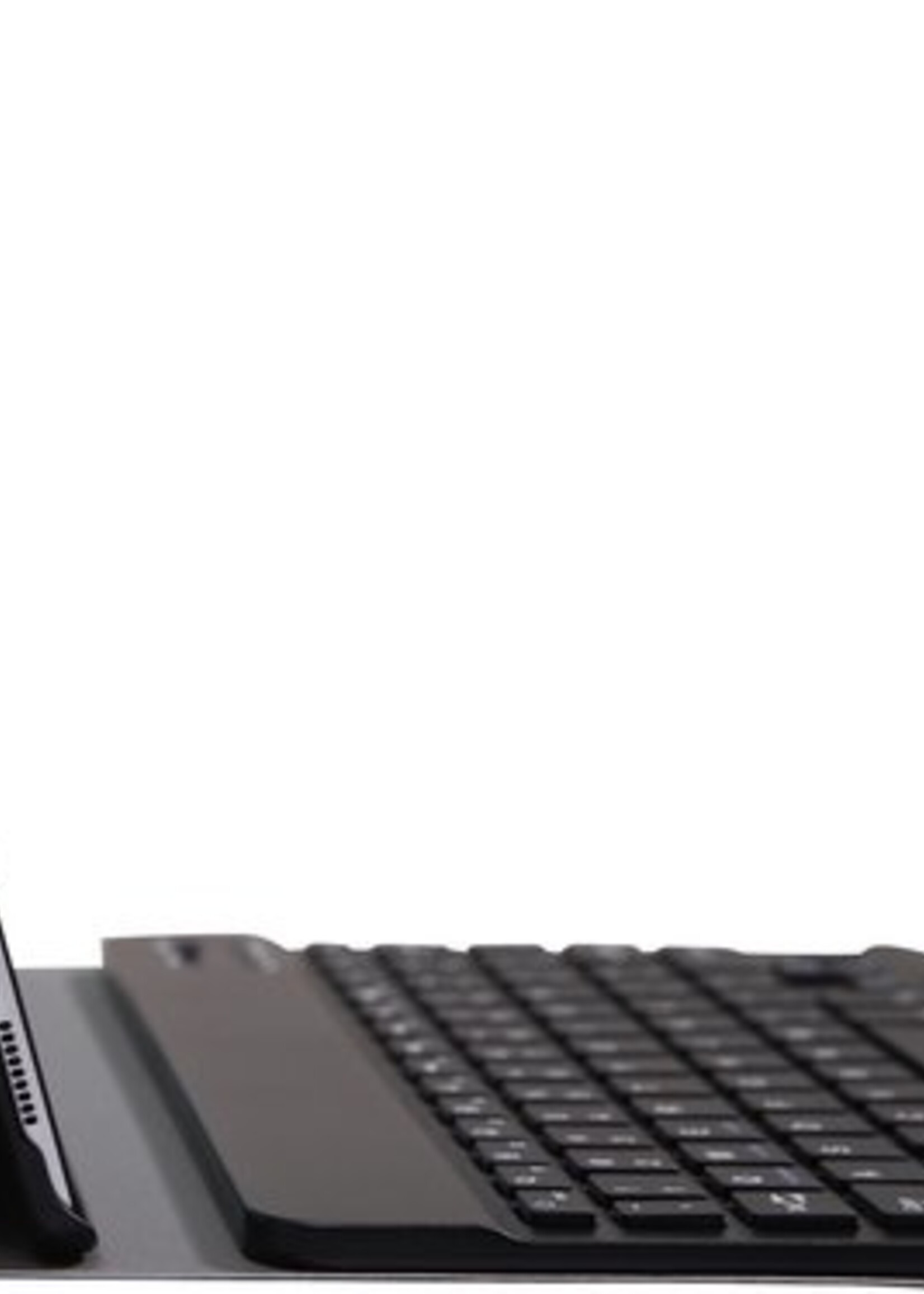 BTH Hoes Geschikt voor Samsung Galaxy Tab A 8.0 2019 Hoes Toetsenbord Hoesje Keyboard Case Cover - Hoesje Geschikt voor Samsung Tab A 8.0 (2019) Hoes Toetsenbord Case - Zwart