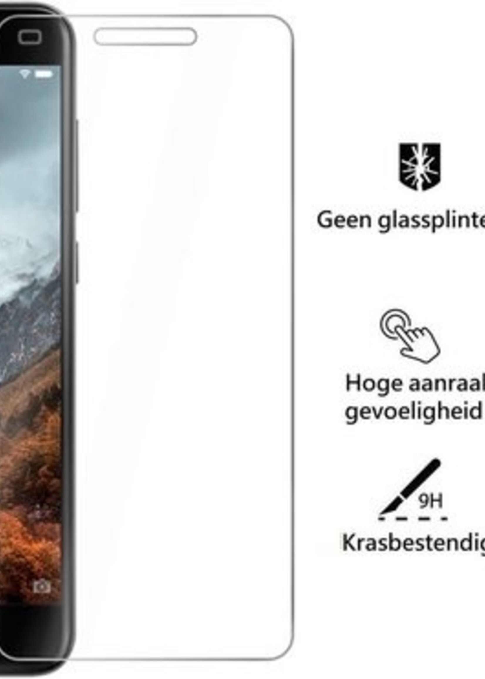BTH Screenprotector Geschikt voor Huawei P8 Lite Screenprotector Glas Gehard Tempered Glass - Screenprotector Geschikt voor Huawei P8 Lite Screen Protector Screen Cover
