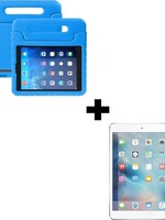BTH BTH iPad 2/3/4 Kinderhoes - Met Screenprotector - Blauw