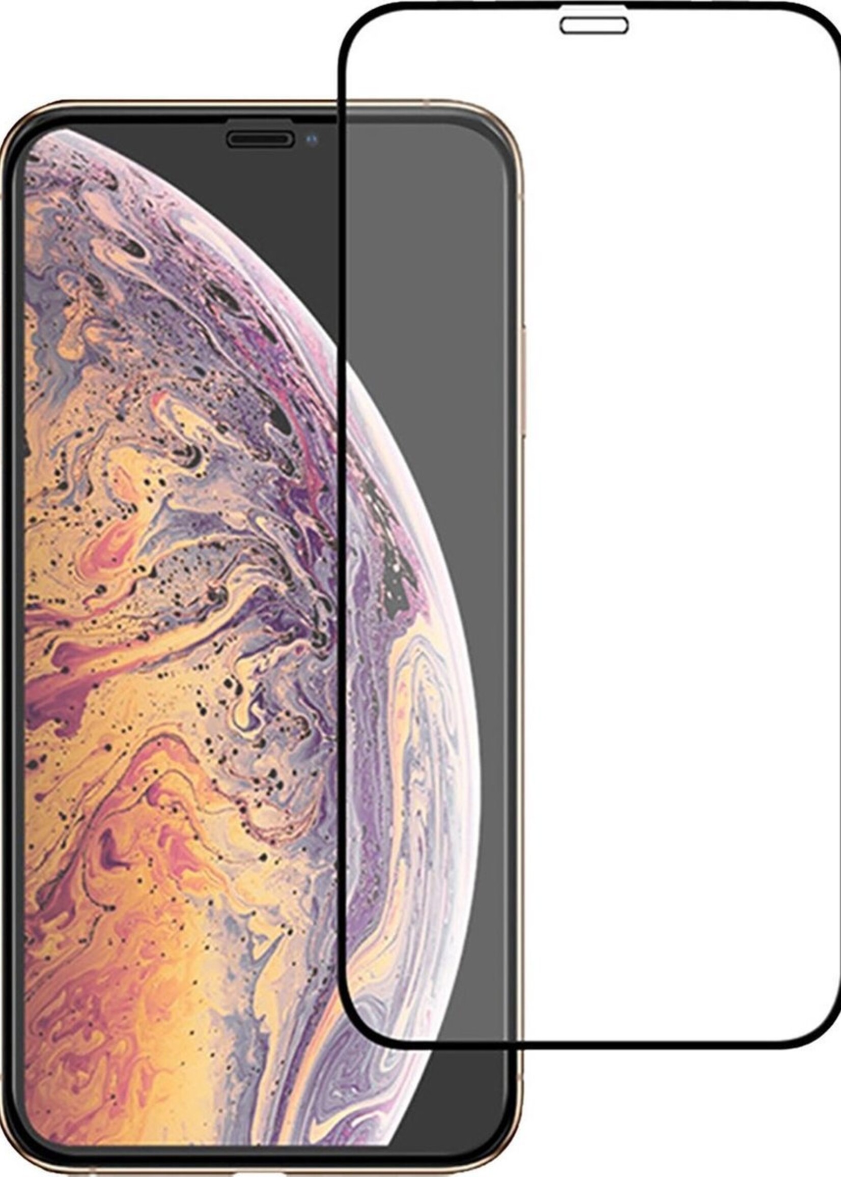 BTH Screenprotector Geschikt voor iPhone 11 Pro Screenprotector Glas Gehard Tempered Glass Full Cover - Screenprotector Geschikt voor iPhone 11 Pro Screen Protector Screen Cover