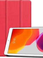 BTH BTH iPad 10.2 (2019) Hoesje Tablet Hoes Bookcase Smart Cover Case – Rood
