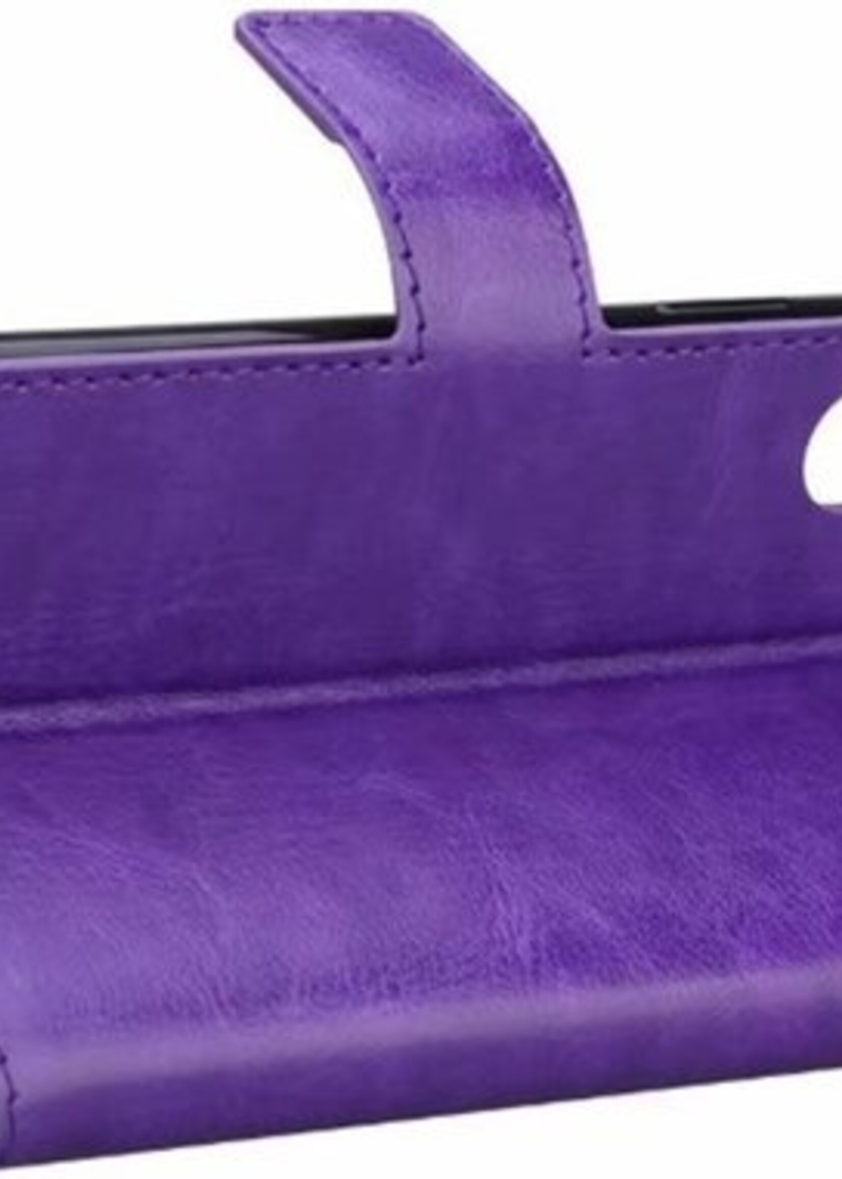 BTH Hoesje Geschikt voor iPhone Xs Hoesje Book Case Hoes Portemonnee Cover Walletcase - Hoes Geschikt voor iPhone Xs Hoes Bookcase Hoesje - Paars