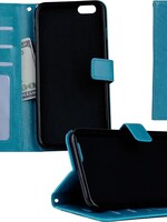 BTH BTH iPhone 5 Flip Case Cover Flip Hoesje Book Case Hoes Turquoise