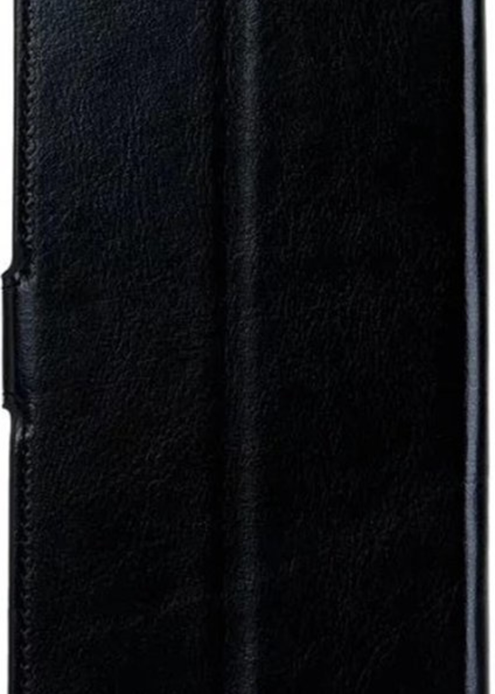 BTH Hoesje Geschikt voor iPhone 5SE Hoesje Book Case Hoes Portemonnee Cover Walletcase - Hoes Geschikt voor iPhone 5SE Hoes Bookcase Hoesje - Zwart