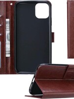 BTH BTH iPhone 11 Flip Case Cover Flip Hoesje Book Case Hoes – Bruin