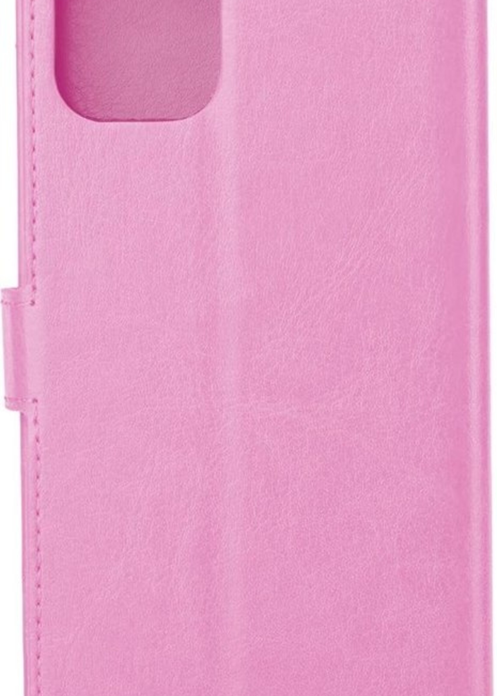 BTH Hoesje Geschikt voor iPhone 11 Pro Hoesje Book Case Hoes Portemonnee Cover Walletcase - Hoes Geschikt voor iPhone 11 Pro Hoes Bookcase Hoesje - Roze
