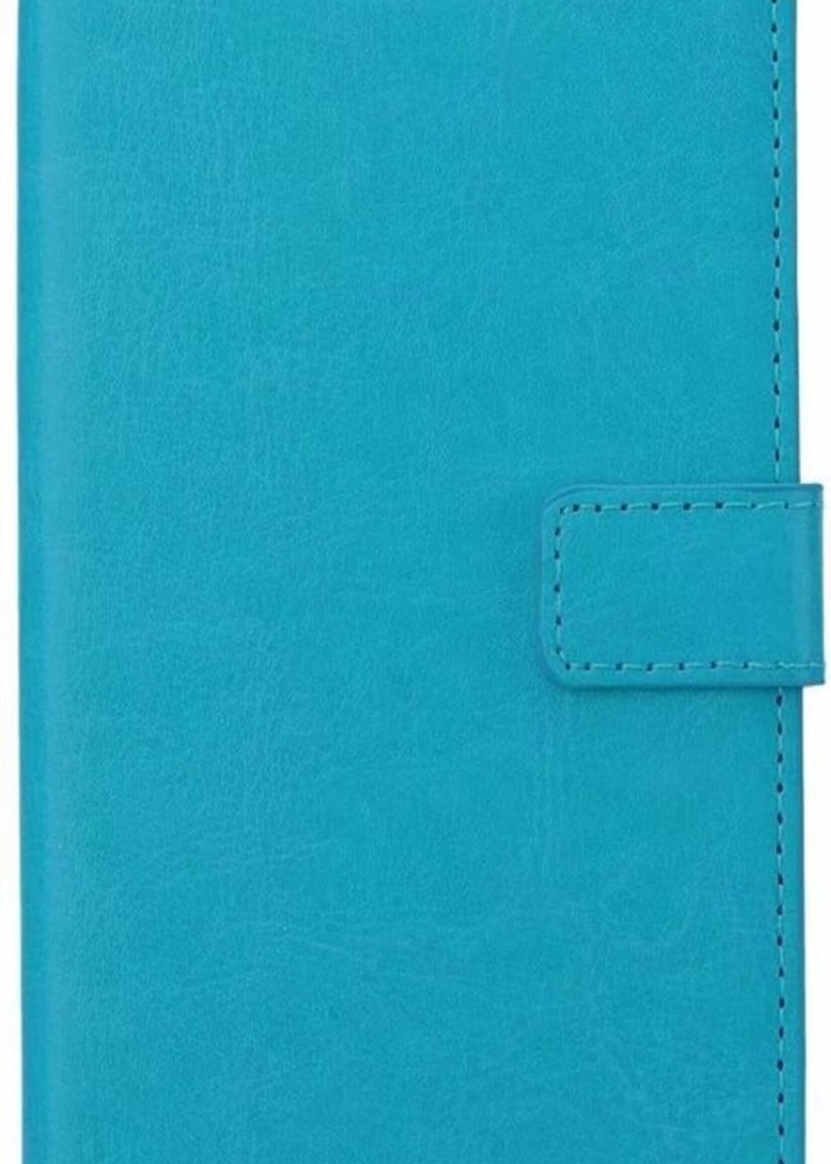 BTH Hoesje Geschikt voor iPhone 11 Pro Hoesje Book Case Hoes Portemonnee Cover Walletcase - Hoes Geschikt voor iPhone 11 Pro Hoes Bookcase Hoesje - Turquoise