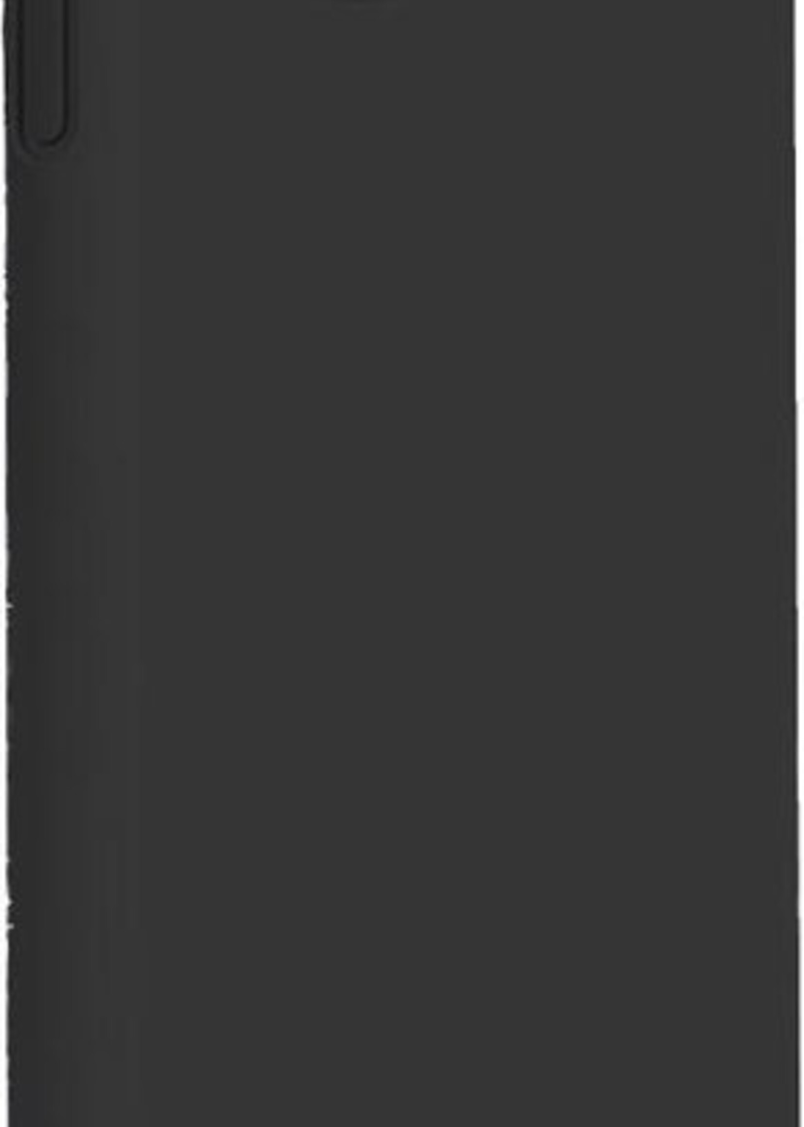 BTH Hoesje Geschikt voor iPhone 11 Hoesje Siliconen Case Hoes - Hoes Geschikt voor iPhone 11 Hoes Cover Case - Zwart