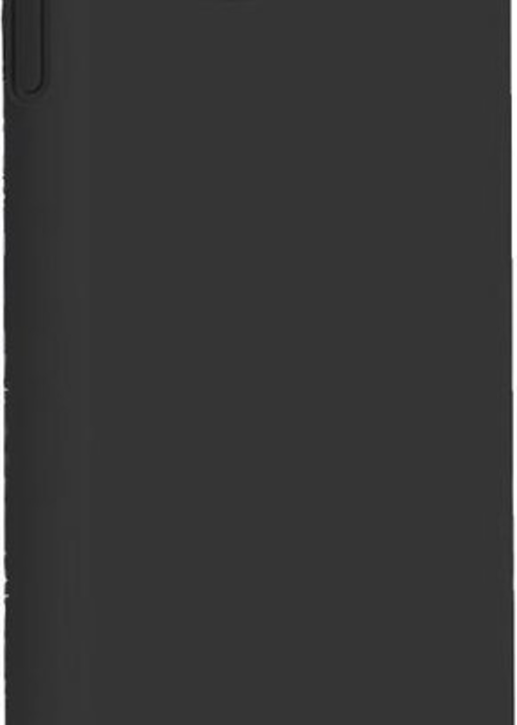 BTH Hoesje Geschikt voor iPhone 11 Hoesje Siliconen Case Hoes Met 2x Screenprotector - Hoes Geschikt voor iPhone 11 Hoes Cover Case - Zwart