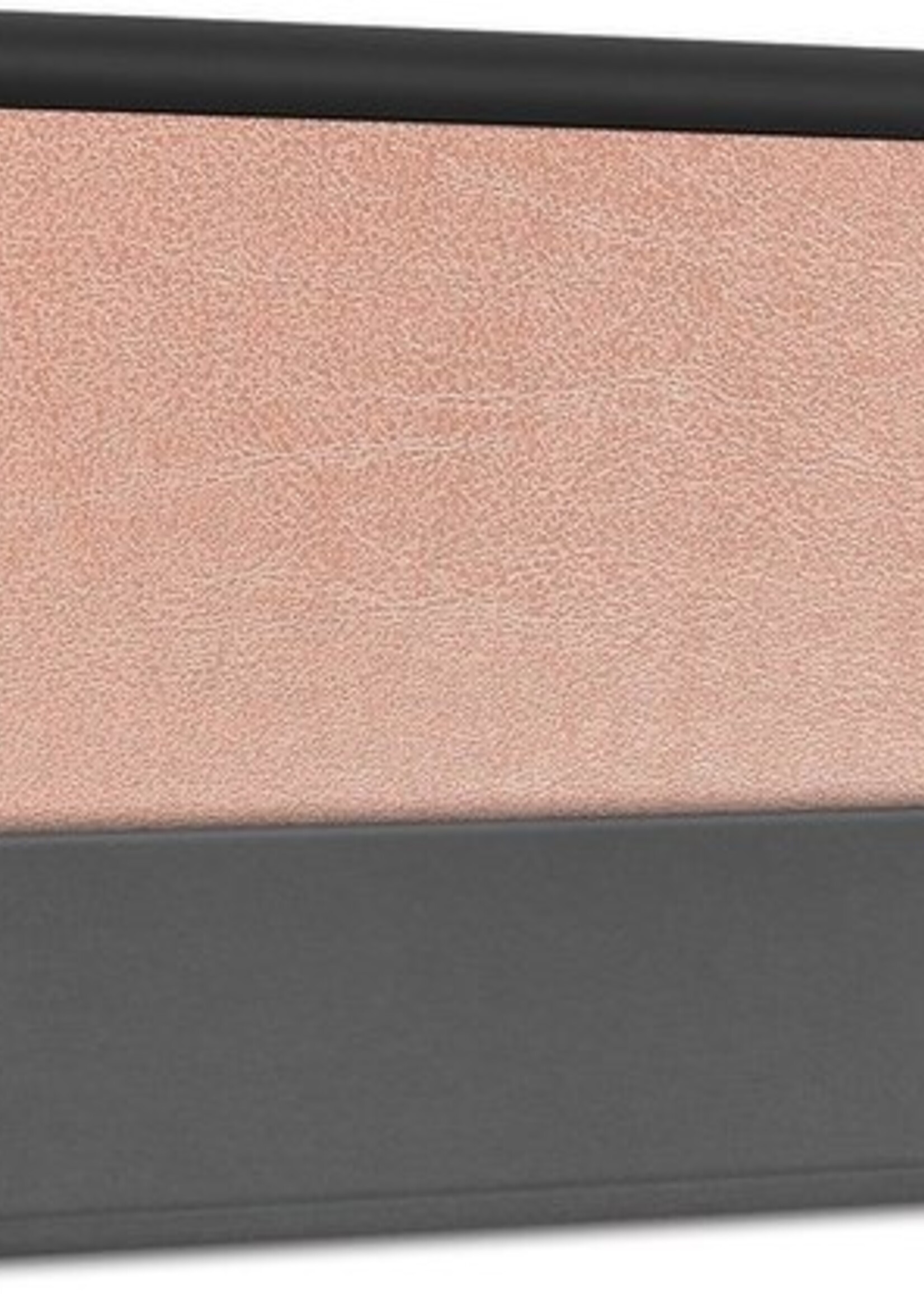 BTH Hoes Geschikt voor iPad 10.2 2019 Hoes Book Case Hoesje Trifold Cover Met Uitsparing Geschikt voor Apple Pencil - Hoesje Geschikt voor iPad 7 Hoesje Bookcase - Rosé goud
