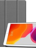 BTH BTH iPad 10.2 (2019) Hoesje Tablet Hoes Bookcase Smart Cover – Grijs
