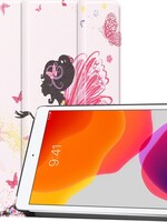 BTH BTH iPad 10.2 (2019) Hoesje Tablet Hoes Bookcase Smart Cover Case – Elfje