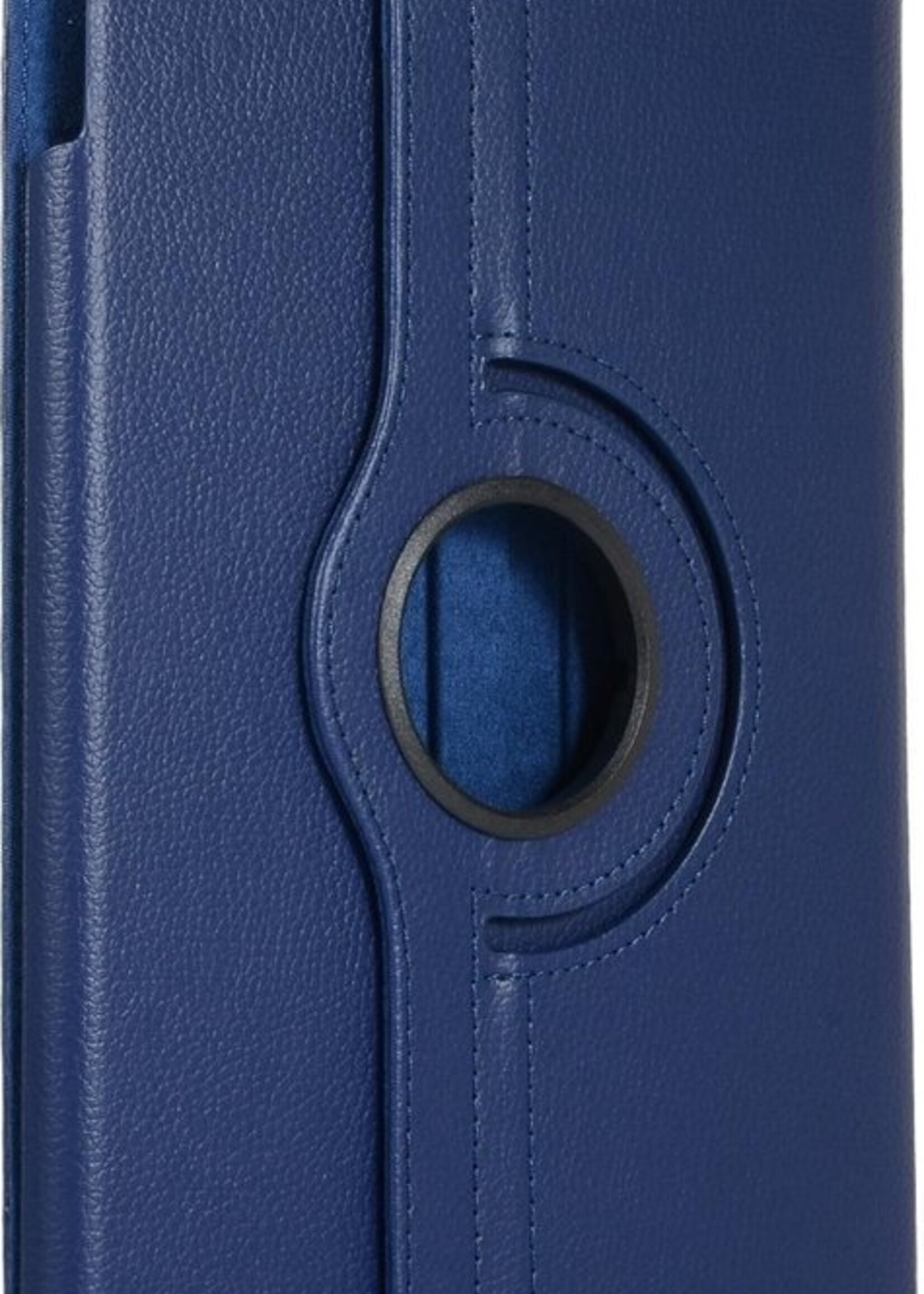 BTH Hoes Geschikt voor iPad 10.2 2019 Hoes Case 360 Draaibare Hoes Cover - Hoesje Geschikt voor iPad 7 Hoesje Draaibaar - Blauw