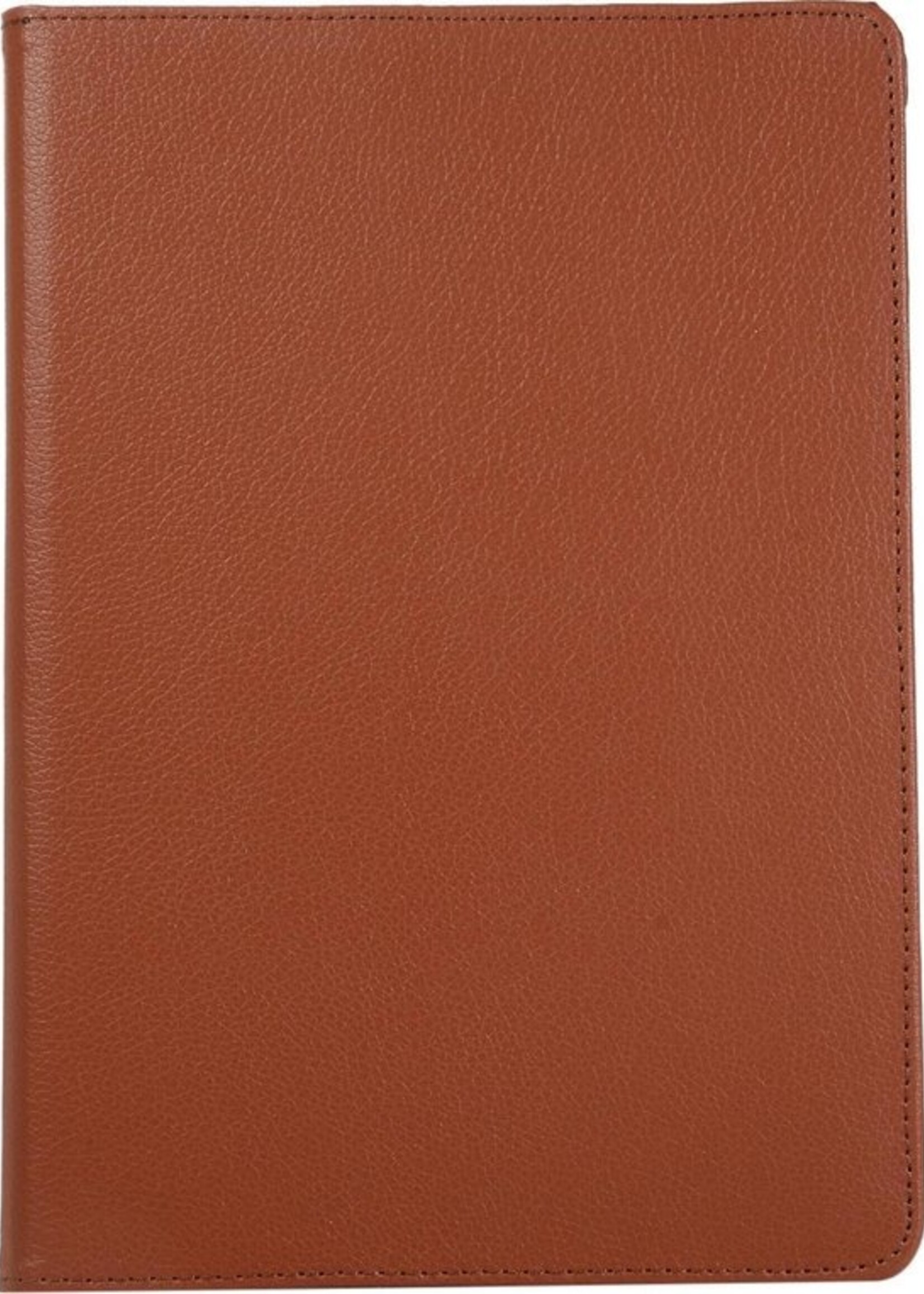 BTH Hoes Geschikt voor iPad 10.2 2019 Hoes Case 360 Draaibare Hoes Cover - Hoesje Geschikt voor iPad 7 Hoesje Draaibaar - Bruin