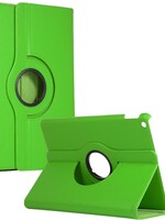 BTH BTH iPad 10.2 2019 Hoes Draaibaar Hoesje 360 Graden Cover Case - Groen
