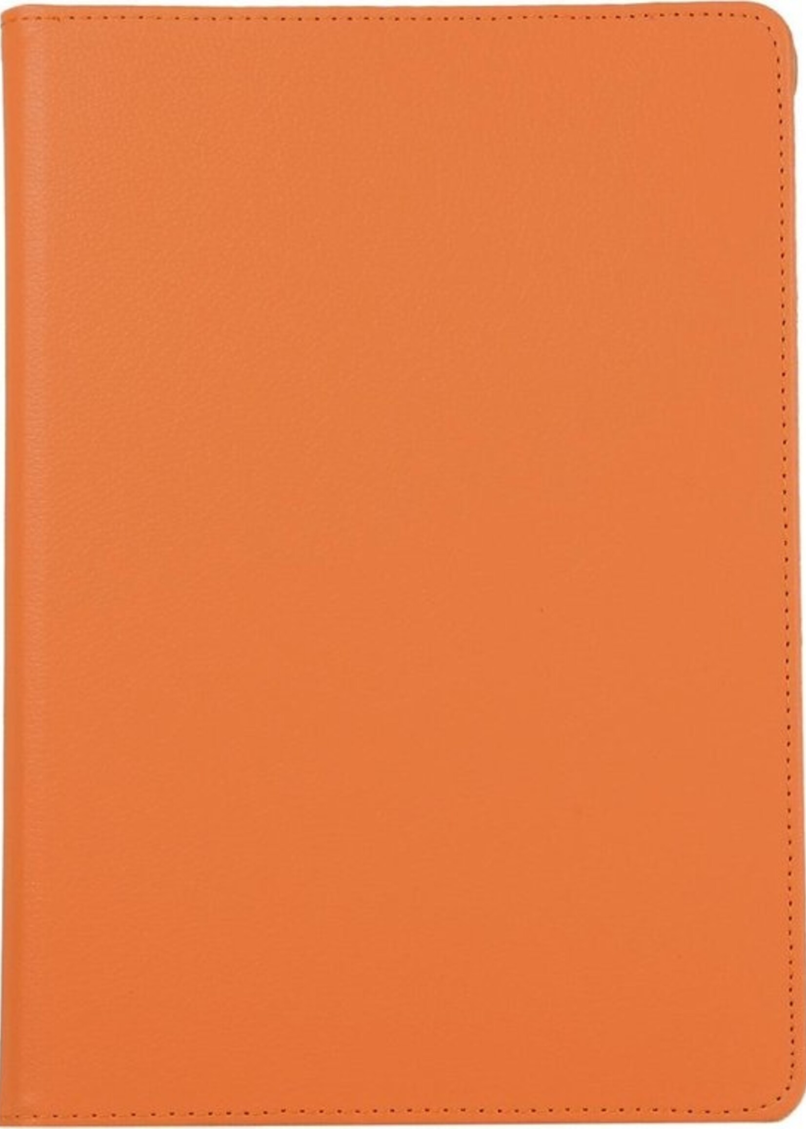 BTH Hoes Geschikt voor iPad 10.2 2019 Hoes Case 360 Draaibare Hoes Cover - Hoesje Geschikt voor iPad 7 Hoesje Draaibaar - Oranje