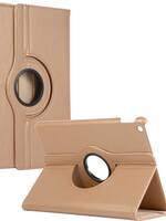 BTH BTH iPad 10.2 2019 Hoes Draaibaar Hoesje 360 Graden Cover Case - Goud