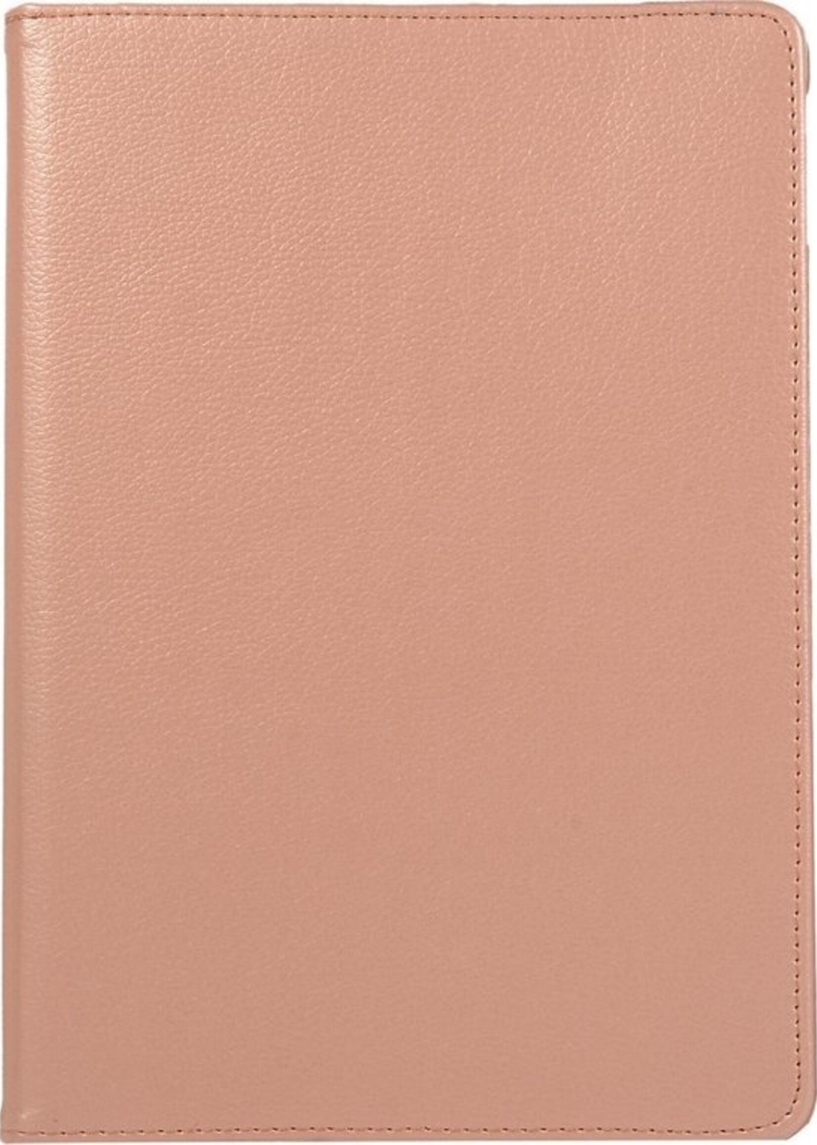 BTH Hoes Geschikt voor iPad 10.2 2019 Hoes Case 360 Draaibare Hoes Cover - Hoesje Geschikt voor iPad 7 Hoesje Draaibaar - Rosé goud
