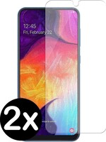 BTH BTH Samsung Galaxy A40 Screenprotector Glas Tempered Glass Case - 2 PACK