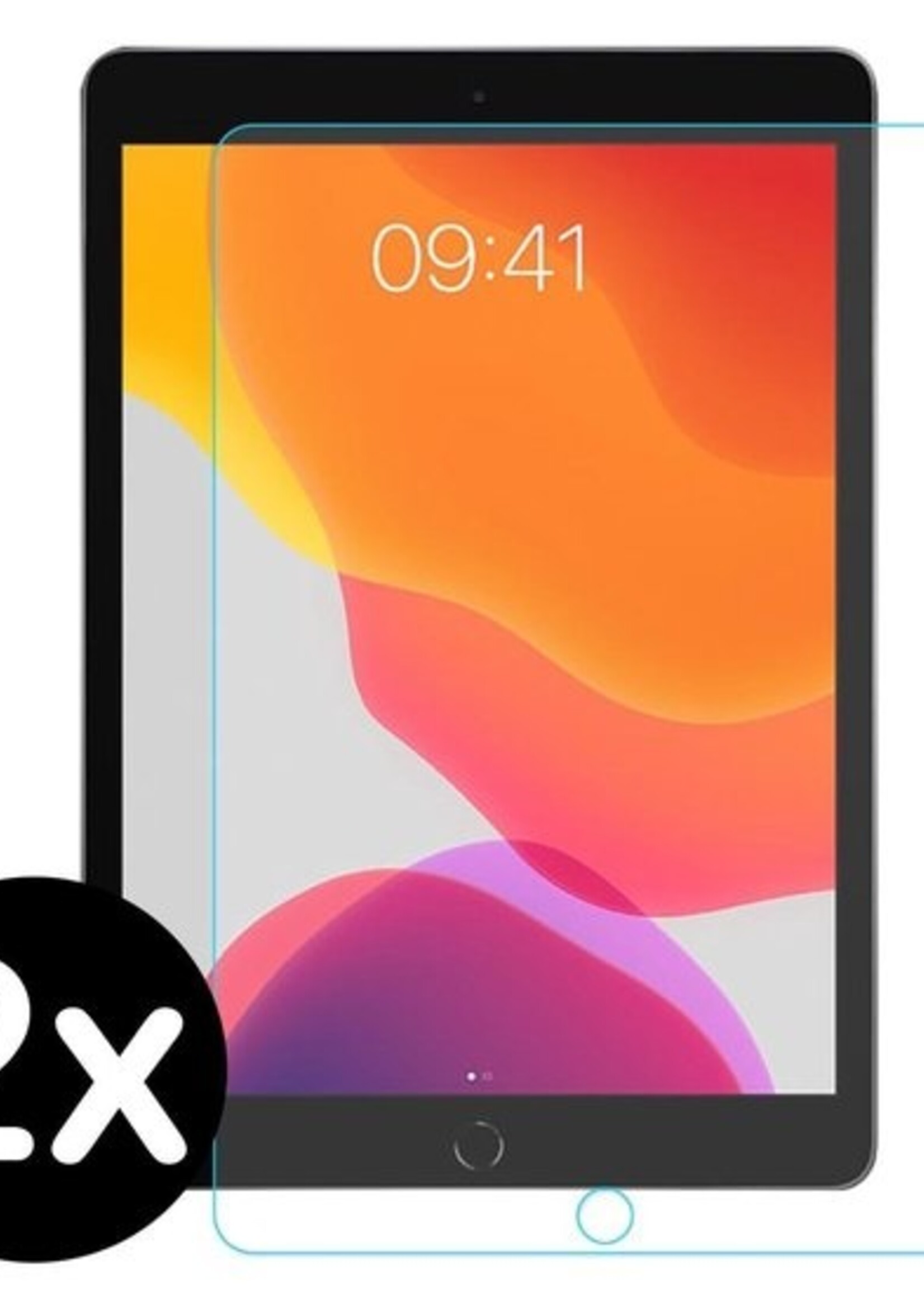 BTH Screenprotector Geschikt voor iPad 10.2 2019 Screenprotector Tempered Glass Screen Protector Gehard Glas - Screenprotector Geschikt voor iPad 7 Screenprotector Glas - 2 PACK
